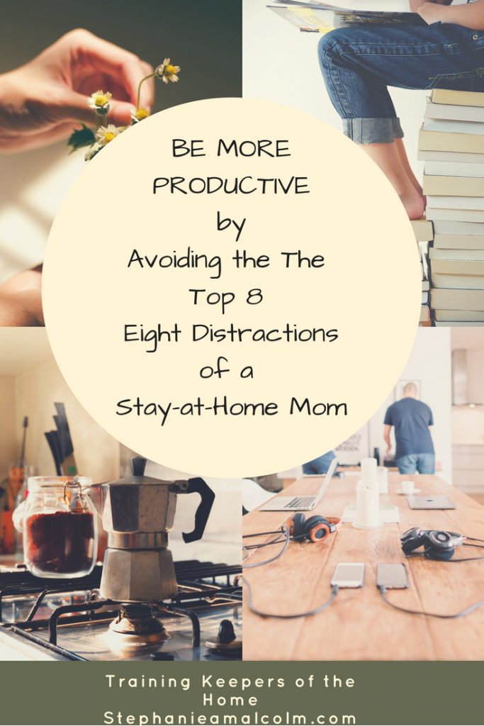 How to Avoid Distractions and Become a More Productive Homemaker