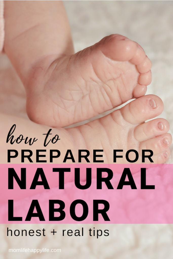 How to prepare for natural labor