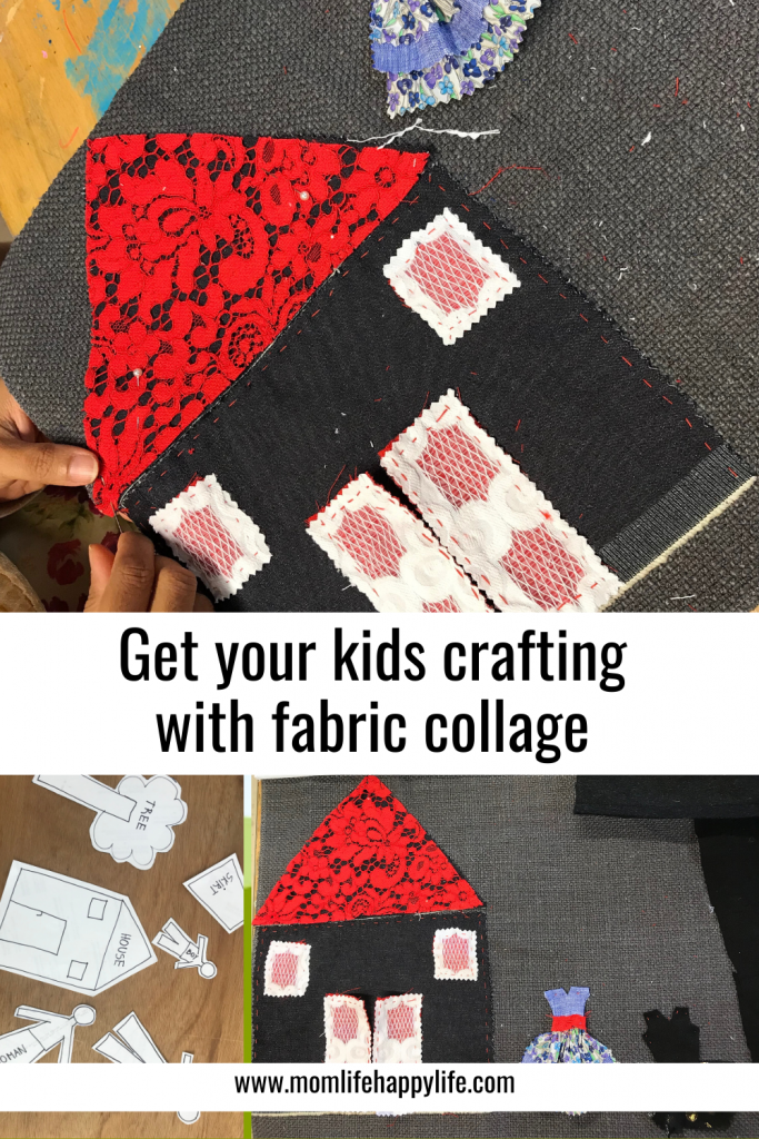 Get Your Kids Crafting With Fabric Collage!
