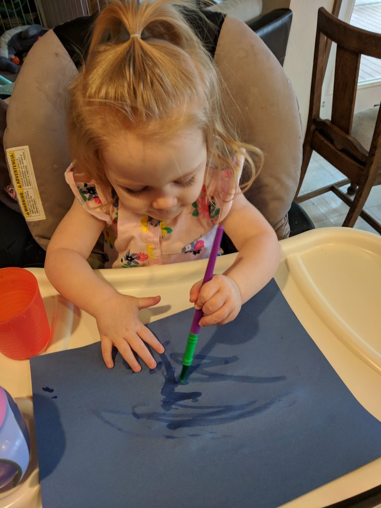 How to Paint WITH Your Children, but WITHOUT the Mess! - Simply September