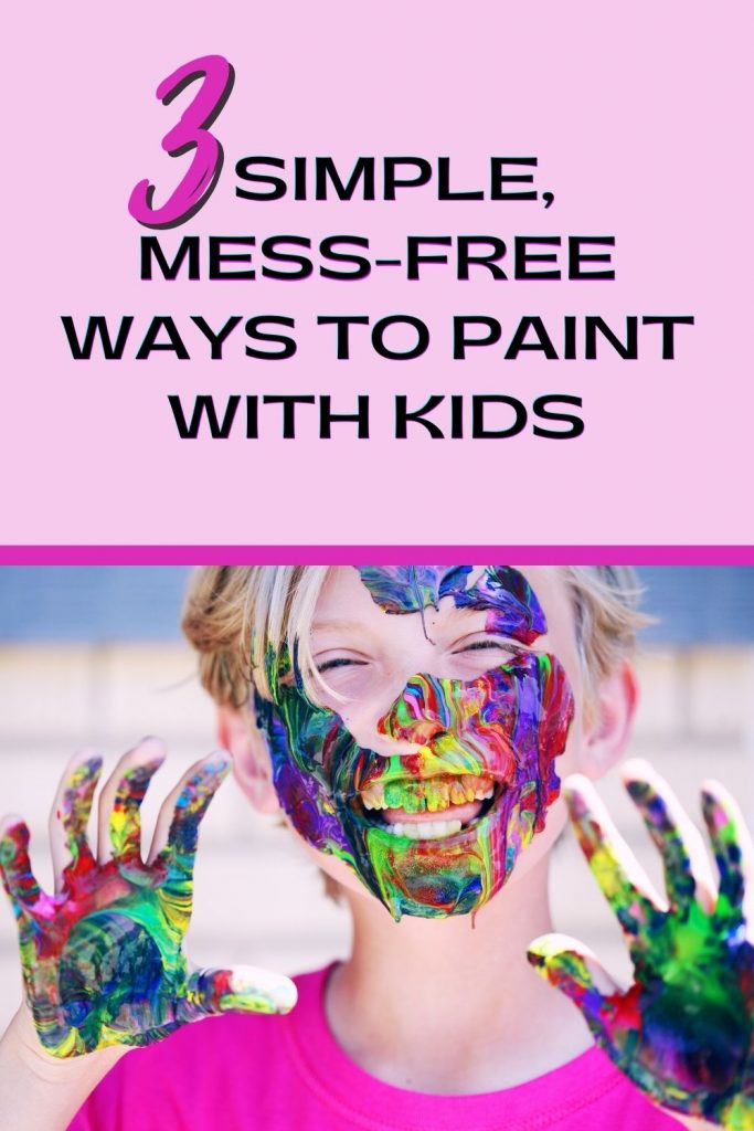 No Mess Smush Painting for Toddlers, Happy Toddler Club